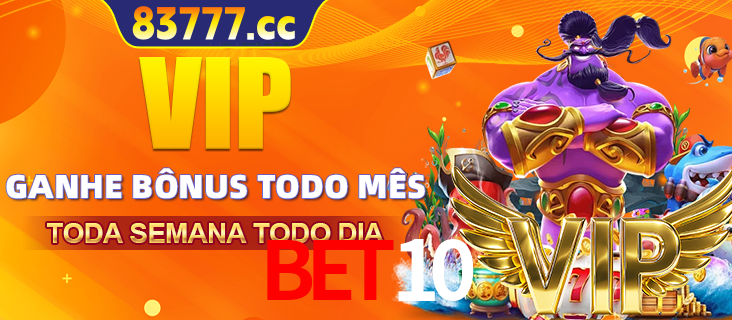 Banner promocional do BET10 oferecendo 100% de recompensas adicionais contínuas para quem fizer o login diário (Daily sign-in), com um mascote de coelho.